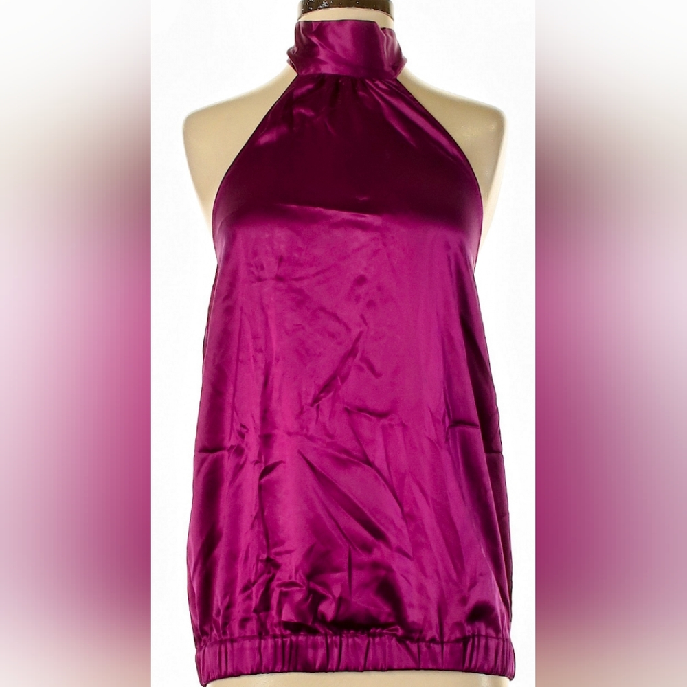 Express Halter sleeveless, Wine Purple solid color, size Small. Great condition.